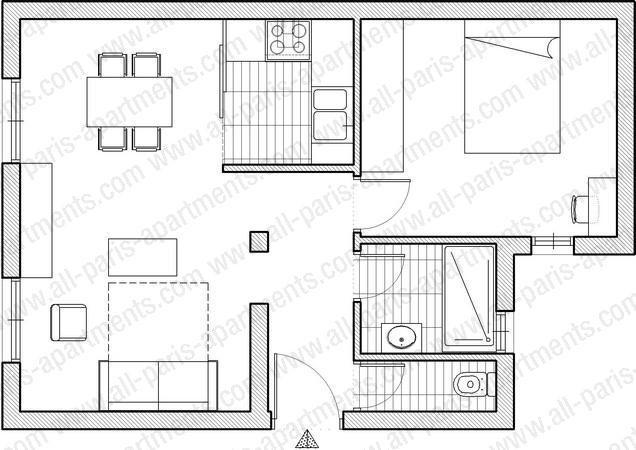 Appartement Gowithoh Montorgueil
